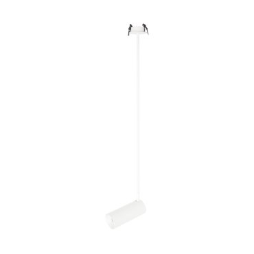 Nova Luce Brando - Pendelleuchte - Ø 6 x 85 cm - weiß
