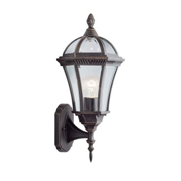 Searchlight Capri - Außenwandleuchte - 20 x 40,5 cm - IP44 - rustikales Braun