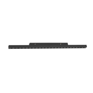 Nova Luce Planet 48V - Leuchte für magnetisches Profilsystem - Blendschutz - 50 x 3 cm - 13W dimmbare LED inkl. - sandschwarz