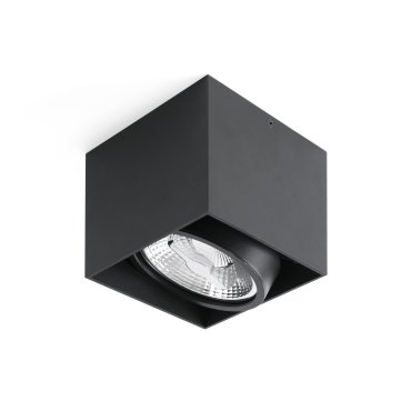 Faro Tecto QR111 - Deckenleuchte - 13,5 x 13,5 x 12 cm - mattschwarz