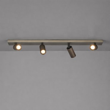 Projectlight Clara - Aufbaustrahler 4L - 64 x 11 x 7 cm - bronzefarben
