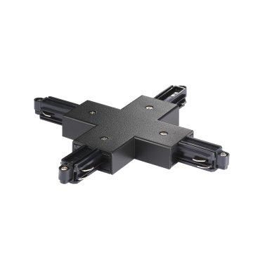 Nordlux Link - 1-Phasen-Schienensystem - X-Verbinder - 17,2 x 17,2 x 1,8 cm - schwarz