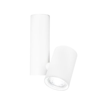 Nova Luce Bernardo - Aufbaustrahler - Ø 6 x 29 cm - weiß