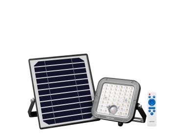 Century Italia Energy - solarbetriebener Strahler - 15,4 x 12 x 3,1 cm - 10W dimmbare LED inkl. - IP65 - schwarz