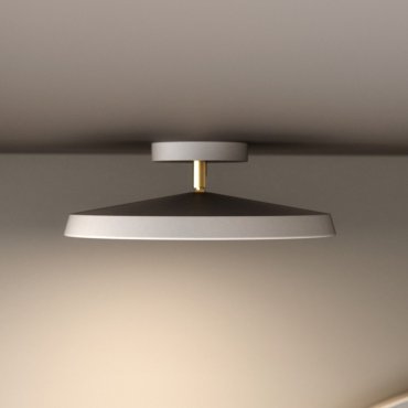 Design for the People Kaito 2 Pro 30 - Deckenleuchte - Ø 30 x 11,8 cm - 15W dimmbar LED inkl. - weiß
