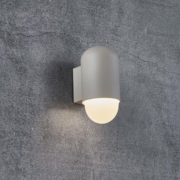 Nordlux Heka - außenwandleuchte - Ø 10,6 x 21,6 x 13,8 cm - IP54 - geschliffen