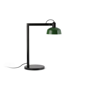 Faro Tatawin - Tischleuchte - 25 x 45,4 x 57,5 cm - schwarz satiniert und grün glänzend