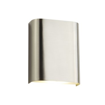 Searchlight Led Wall - Wandleuchte - 10.5 x 13 cm - 8W LED inkl - satiniert silber