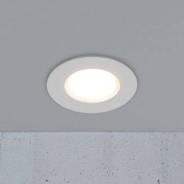 Nordlux Siege - einbauspot - Ø 85 mm, Ø 72 mm einbaumaß - 4,7W LED inkl. - IP65 - weiß