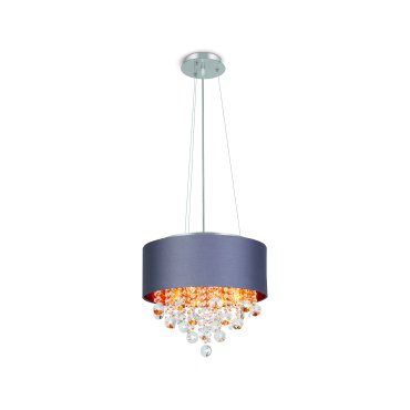 ONE Light Retro Classic Pendelleuchten - Hängeleuchte - Ø 40 x 120 cm - grau