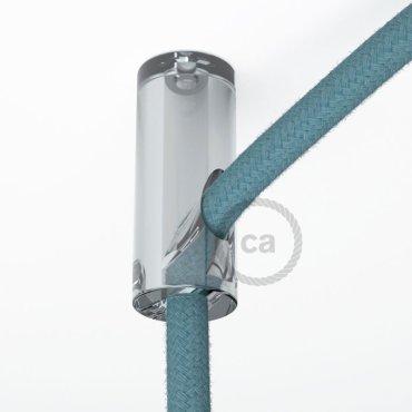 Creative Cables - Dezentralisierungsspitze - Ø 2 x 4 cm - transparent