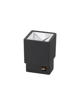 Nova Luce Buxton L - magnetische Schienensystemleuchte - 3,6 x 3,6 x 5,1 - 2,5W LED inkl. - schwarz