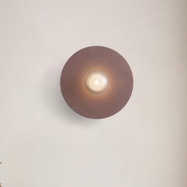 Nova Luce Vrahos - wandleuchte - Ø 45 x 20,5 cm - rot terrazzo