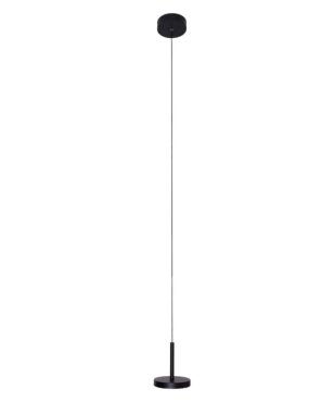 Maxlight Ibiza - Hängeleuchte - Ø 12 x 130 cm - 8W LED inkl - schwarz