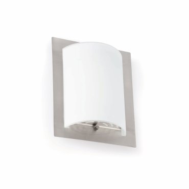 Faro Diula - Wandleuchte - 20 x 7 x 25,5 cm - Nickel satiniert