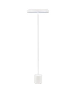 Nova Luce Vetro - Stehleuchte - Ø 40 x 136 cm - 33W  LED inkl. - matt Weiß