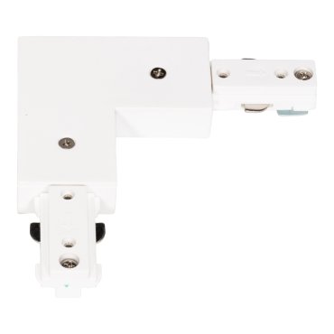Projectlight - 1-Phasen-Schienensystem - L-Verbinder - 10,8 x 10,8 x 1,8 cm - weiß
