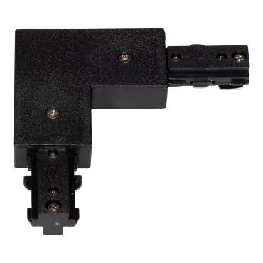 Projectlight - 1-Phasen-Schienensystem - L-Verbinder - 10,8 x 10,8 x 1,8 cm - schwarz