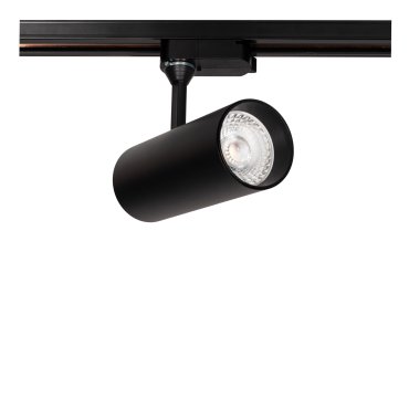 Projectlight Gemini - Stromschienenstrahler - 6,5 x 12 x 18 cm - 13W dimmbare LED inkl - schwarz und gold