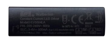 Nova Luce Treiber - 500mA - 3-4Vdc / 230Vac - 2W