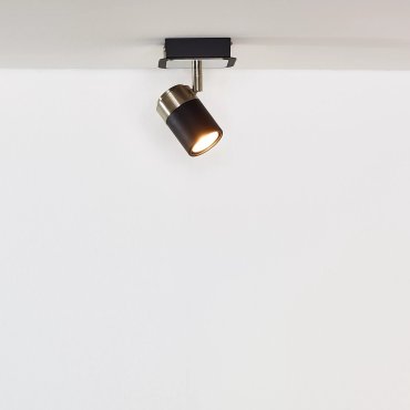 Lucide Lennert - Aufbaustrahler 1L - 11,6 x 10 x 12,5 cm - 5W dimmbare LED inkl - schwarz