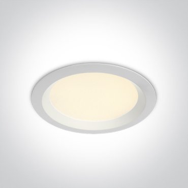 ONE Light UGR19 CCT V Range - Einbau-Deckenleuchte - Ø 190 mm, Ø 170 mm Ausschnitt - LED 20W inklusive - IP44 - weiß