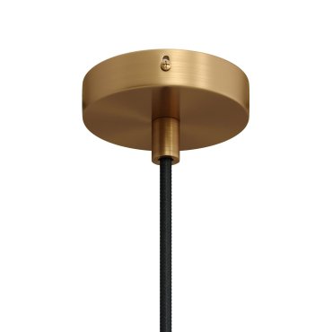 Creative Cables Mini - Deckenrosette - Ø 8,3 x 2,5 cm - gebürstete Bronze