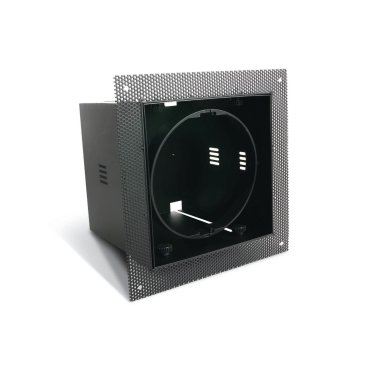 ONE Light Trimless Multi System Boxen - rahmenloser Metallsockel - 156 x 156 mm, 164 x 164 mm Einbaumaß - schwarz