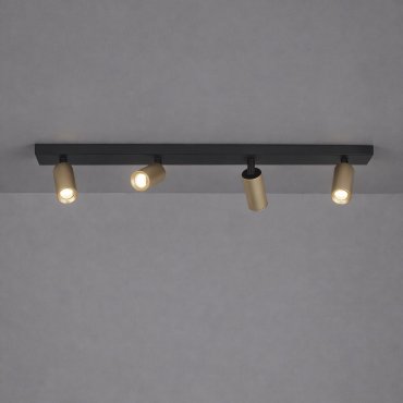 Projectlight Clara - Aufbaustrahler 4L - 64 x 11 x 7 cm - Gold