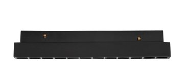 Nova Luce Ultra Slim - Stromschienenleuchte - 19,5 x 3,4 cm - 12W LED inkl. - warmweiße Lichtfarbe - schwarz