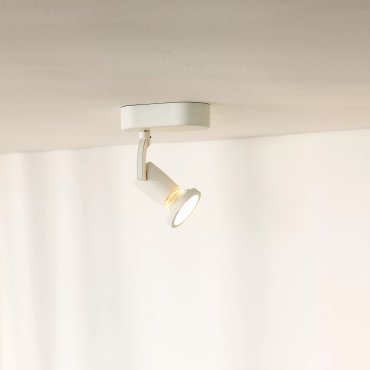 Lucide Jaster 1 - Aufbaustrahler - 6 x 15,5 x 11,7 cm - 5W LED inkl. - weiß