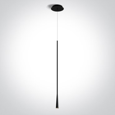 ONE Light Dekorativ - Hängeleuchte - Ø 3,2 x 220 cm - 5W LED inkl. - schwarz