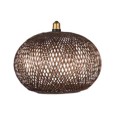 Segula Floating Bamboo LED Oval - Ø 30 cm - E27 - 6W dimmbar - 2200K - Bronze