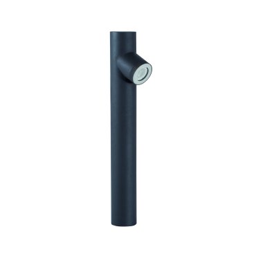 Nova Luce Ramo - Gartenmast - 14,6 x 8 x 60 cm - IP65 - dunkelgrau