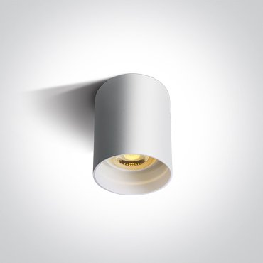 ONE Light GU10 Dark Light - Aufbaustrahler 1L - Ø 6,8 x 9,5 cm - weiß