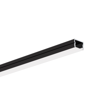 Klus Siler - LED-Profil - 1,6 x 1,2 cm - schwarz