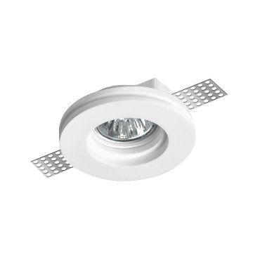 Nova Luce Cosimo - Einbaustrahler - Ø 103 mm, Ø 108 mm Einbaugröße - weißer Gips