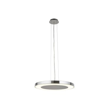 Searchlight Lexi - Pendelleuchte - Ø 50 x 122 cm - 36W dimmbare LED inkl - Chrom