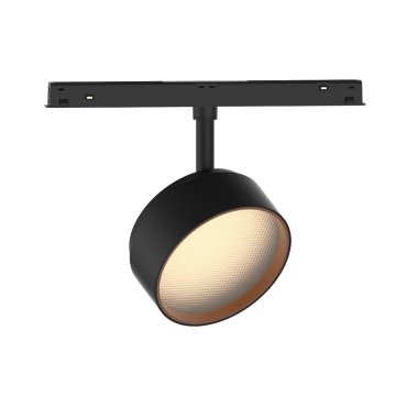 VK Lighting Eiva - magnetisches Schienensystem - Schienenstrahler - Ø 10 x 4,5 cm - 6W LED inkl. - DALI dimmbar - schwarz
