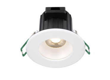 Sylvania Start Spot - Einbaustrahler - Ø 86 mm, 72 mm Einbaumaß - 9W dimmbare LED inkl. - IP65 - 4000K - weiß