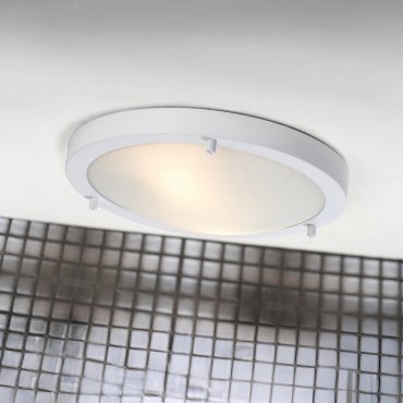 Nordlux Ancona Maxi - Deckenleuchte - Ø 31,5 x 8 cm - IP44 - weiß