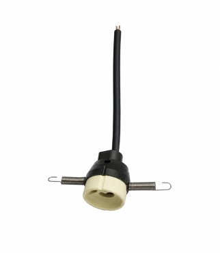 Nova Luce GU10 Fassung - GU10 Lampenhalter mit Federn - Keramik