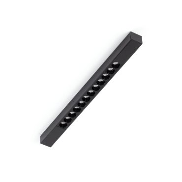 Faro Neso Slim Point 12L - Leuchte für magnetische Schiene - 30,5 x 2,25 x 1,85 cm - 12W LED inkl. - schwarz