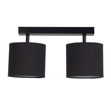 AUSSTELLUNGSSTÜCK - Brilliant Sandra – Deckenleuchte – 34,5 x 19 x 27 cm – Schwarz