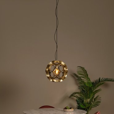 Lucide Hannelore - Hängeleuchte - Ø 40 x 170,8 cm - gold