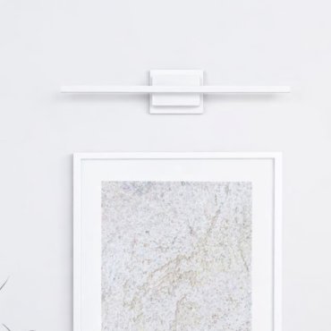 Nova Luce Azure - wandleuchte - 6,9 x 11,8 x 60,5 cm - 12,5W LED inkl. - sand weiß