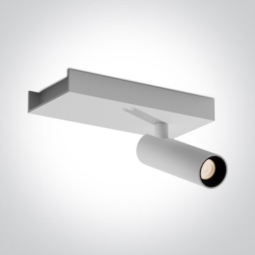 ONE Light Wall &amp; Ceiling LED - Aufbaustrahler 1L - 15 x 7 x 10 cm - 5W LED inkl. - weiß