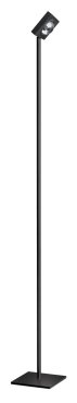ETH Jake – stehlampe – 18 x 18 x 140 cm – 3-stufig dimmbar – 10W LED inkl. – schwarz