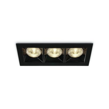 ONE Light Mirror Square Boxes - Einbaustrahler - 130 x 54 mm, 124 x 45 mm Einbaumaß - 12W LED inkl. - schwarz