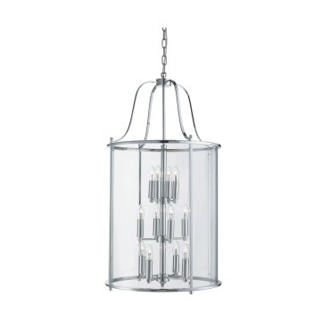Searchlight Victorian Lanterns - Kronleuchter - Ø 54 x 160 cm - Chrom